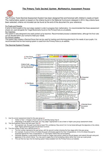 Year 3 Mathematics Assessment Sheet