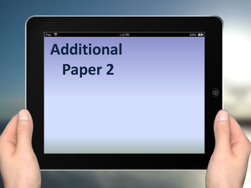 AQA Additional Science paper 2 quiz 