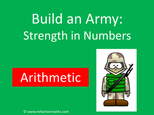 Build an Army: Arithmetic