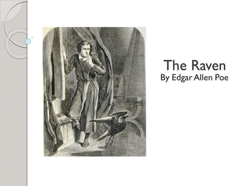 The Raven by Edgar Allen Poe resources