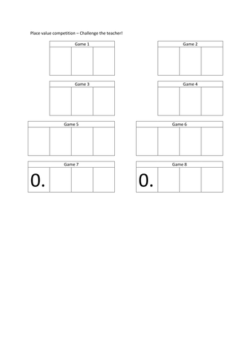 Numeracy catch up program year 7