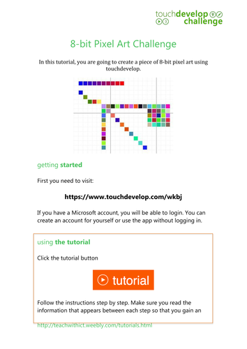 TouchDevelop Programming Lessons