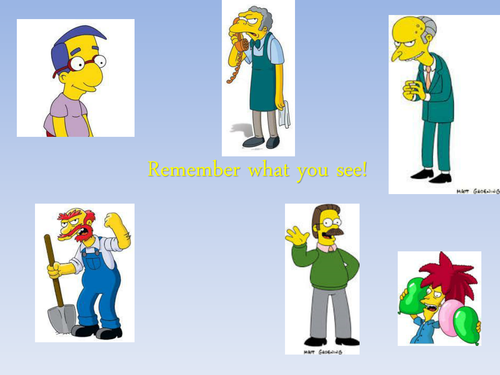 Simpsons distance-time graphs