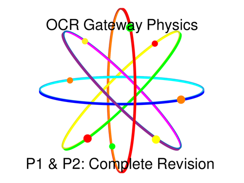 OCR GCSE Gateway Science; Physics P1 P2 Complete Revision Megapack