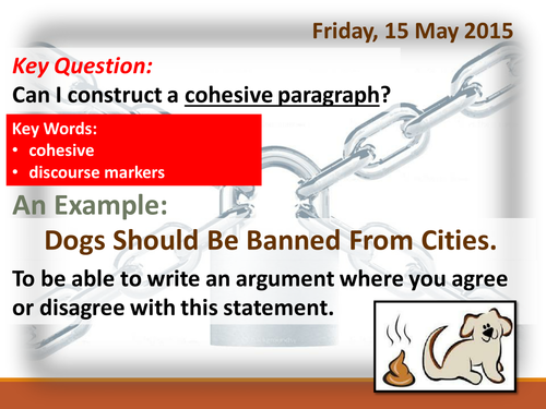 Paragraph Structures - KS4