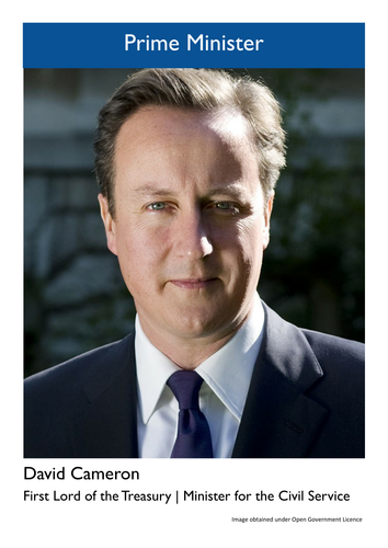 UK Cabinet Wall Chart