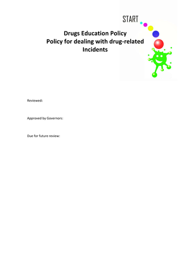 Drug Education Policy. Updated