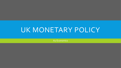 UK Monetary Policy