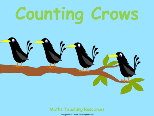 Counting Crows - Animated PowerPoint presentation and worksheet