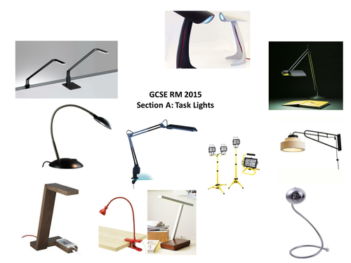 AQA Resistant Materials Exam Theme 2015: Task Lights