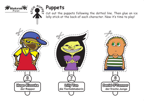 KS1-GERMAN PUPPETS & PUPPET THEATRES