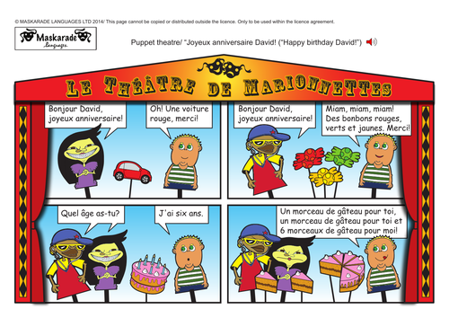 KS1-FRENCH PUPPETS and PUPPET THEATRES