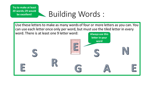 Word-hoard series1: 3 word-builder games