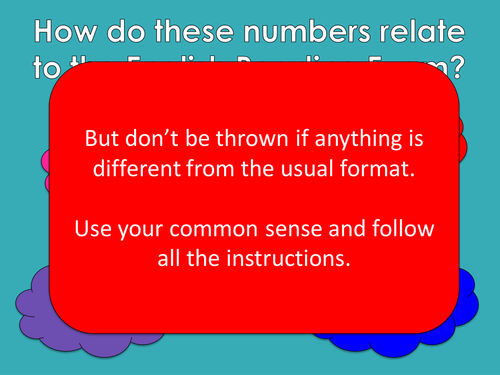 Last minute English Language Exam revision game