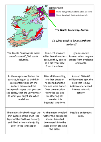 Geology - The Giants Causeway