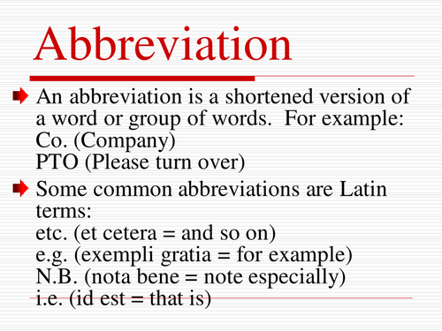 English Grammar Terms with definitions