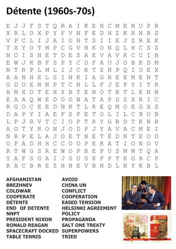 Cold War Word Search Pack