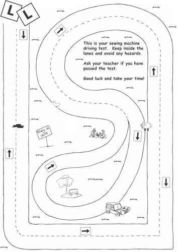 Sewing Machine Driving Test