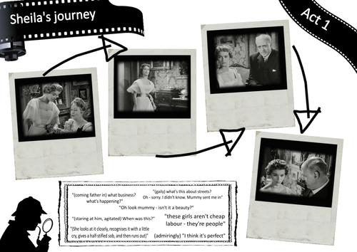 Sheila's Development, Act 1 An Inspector Calls