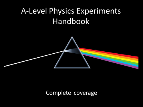 AQA A-Level Physics Experiements Handbook. Over 60 Practicals Edexcel OCR