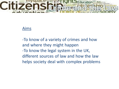 Crime and Punishment