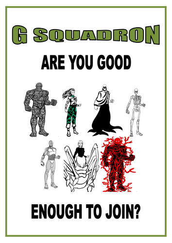 'G Squadron' Grammar Workbook