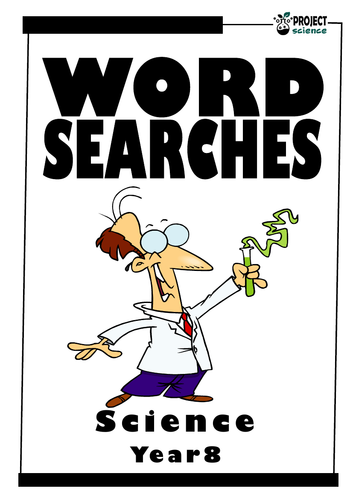 Year 8 Science Word Searches by BunyipBlues - Teaching Resources - Tes