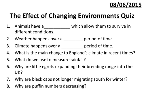AQA Core B1 Workbook Part 4 Interdependence and Adaptation