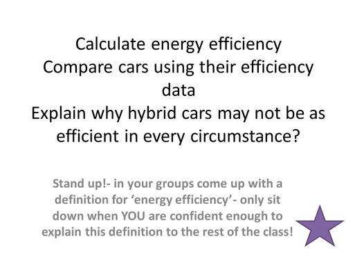 Energy efficiency (Cars)