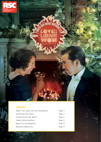 Much Ado about Nothing 2014 Teacher Pack