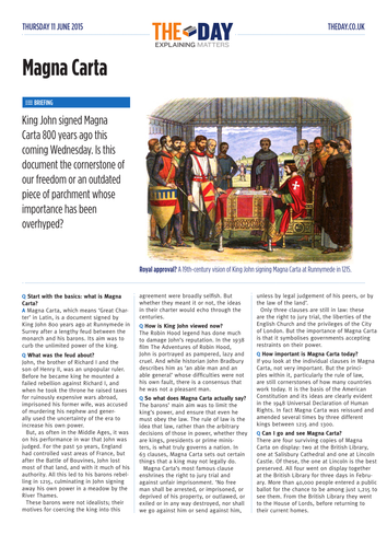 Magna Carta - a collection