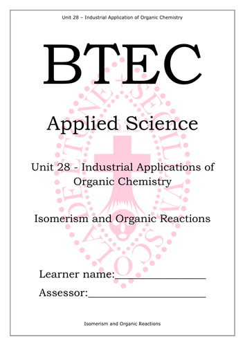 BTEC National L3 Applied Science Unit 28 