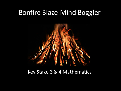 Bonfire Blaze Mind-Boggler Mystery
