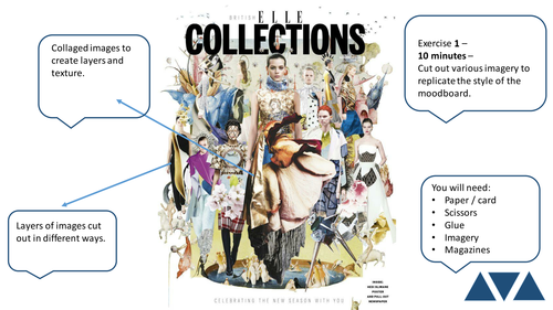 Fashion Textiles Moodboard Exercises