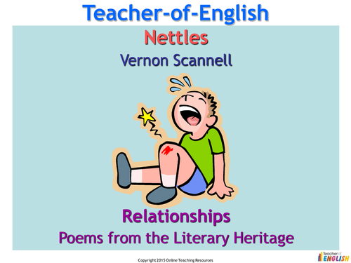 Nettles (Vernon Scannell) | Teaching Resources