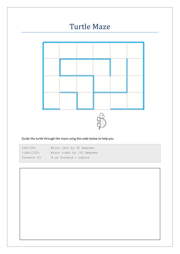 Introduction to using Python Turtle