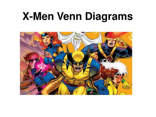 X-Men Venn Diagrams