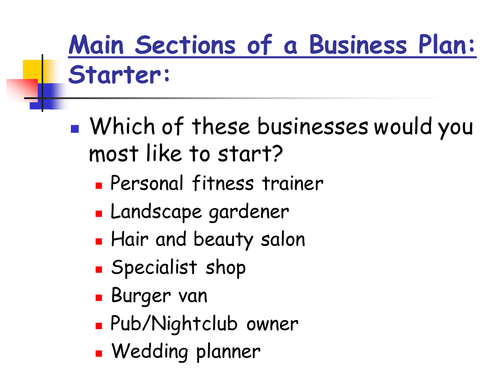 gcse business studies coursework examples