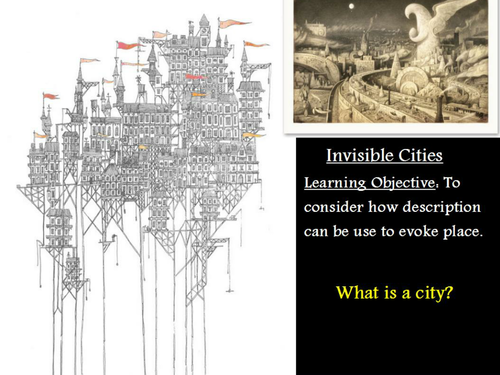 Descriptive Writing Mini-Unit - Visible Cities