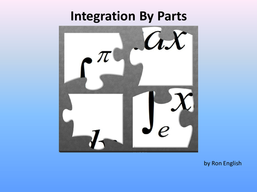 Integration By Parts - A NEW Approach