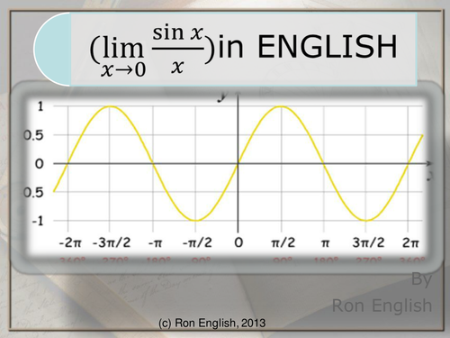 Proof of limit of Sin x / x = 1