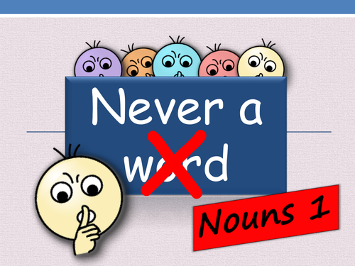 Never a Crossed Word (Nouns)