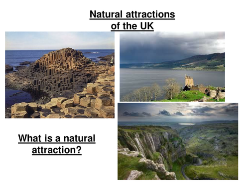UK natural attractions research activity