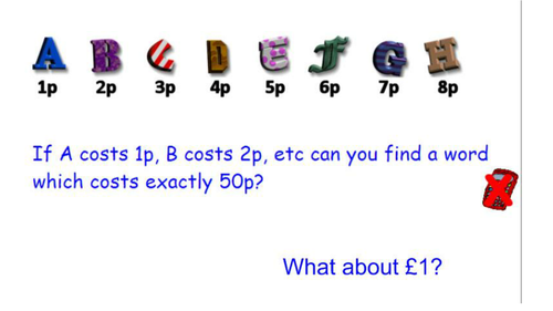 Problem Solving Starter