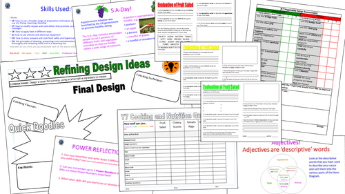 Scheme of Work: The Complete Y7 Cookery and Nutrition Power Project