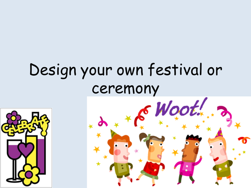 Design your own religious festival