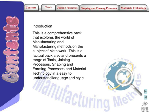 Metal Manufacturing Methods E Portfolio