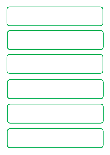 Student / Pupil Name Table Card
