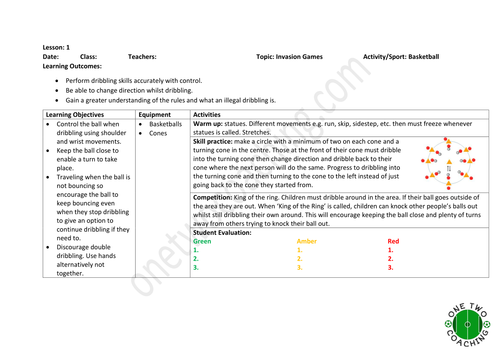 Outdoor Pe Lessons Teaching Resources