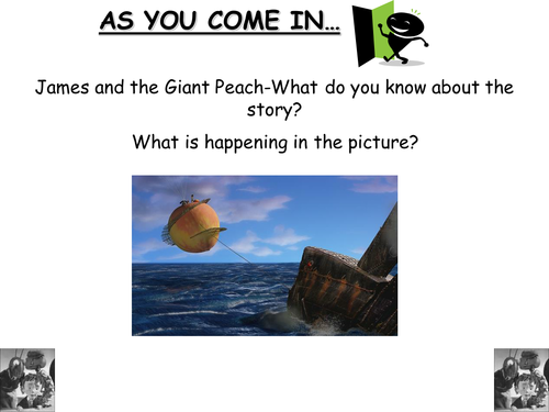 James and the Giant Peach- Roahl Dahl